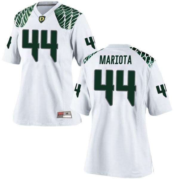 Marcus Mariota Oregon Ducks #8 Football Jersey - White